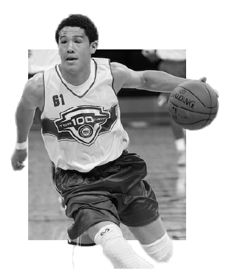 Devin Booker in the Top 100 Camp